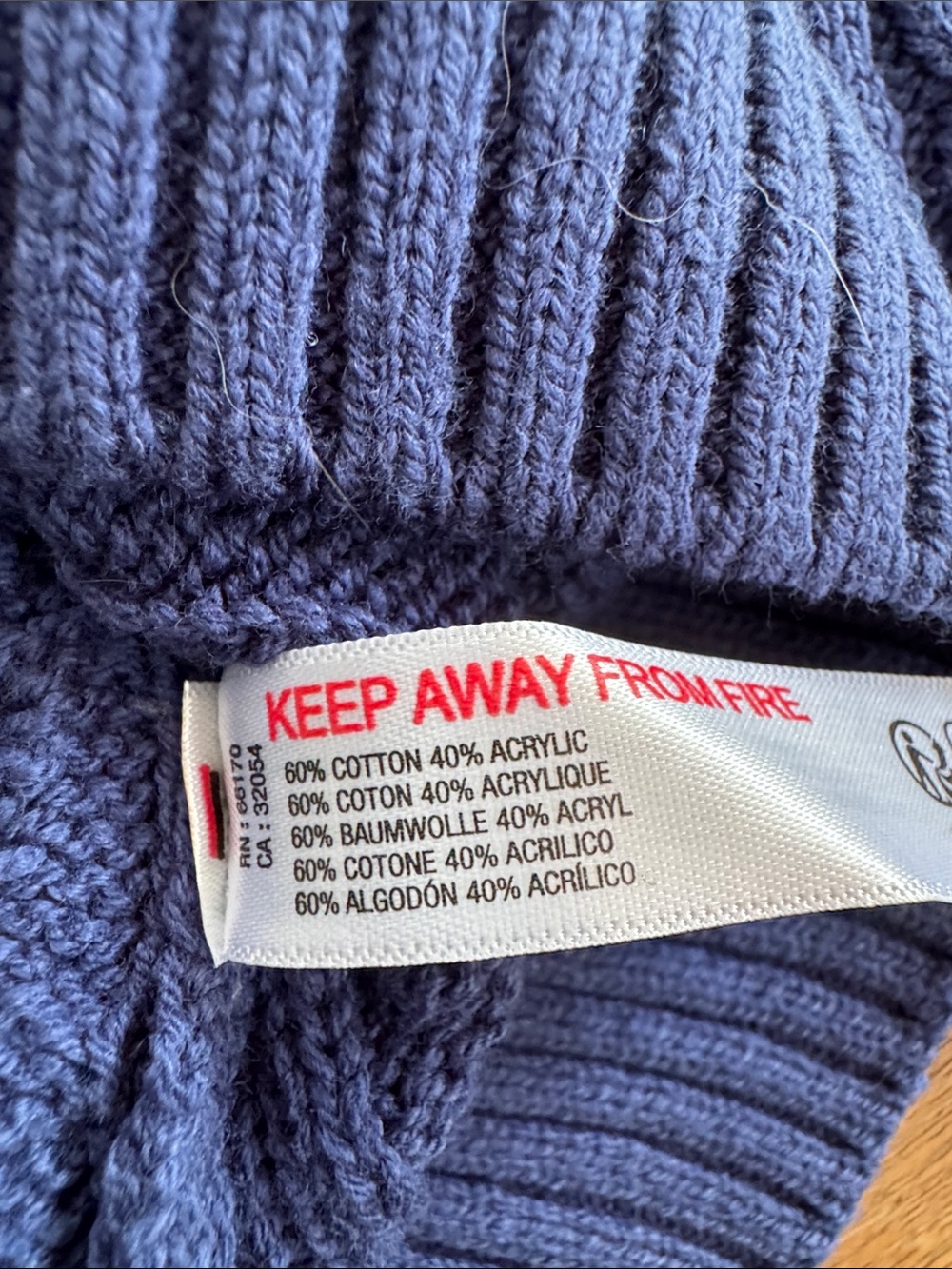 NWT navy blue Seahorse Celandine sweater from Anthropologie - large - Picture 7 of 9
